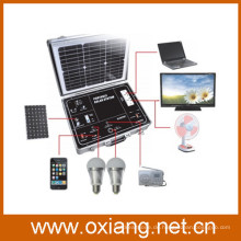 500w protables netzunabhängiges Solar-Heimbeleuchtungssystem mit reinem Sinuswellen-Wechselrichter und hochwertigem Mini-Solarregler